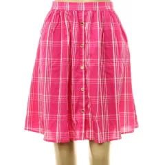 Mohito kockás pink szoknya