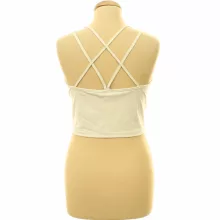 Pretty Little Thing bézs sport top