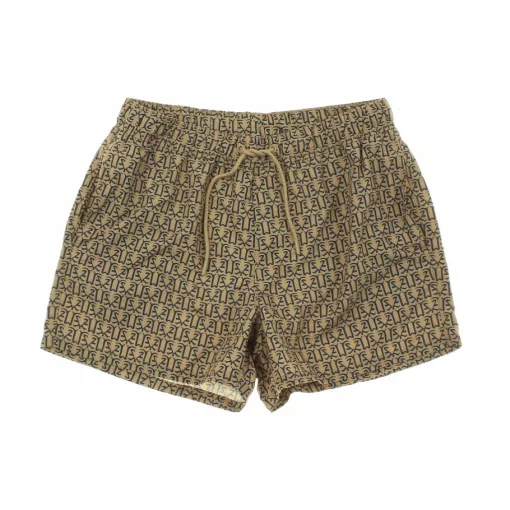 Asos mintás barna fürdőnadrág