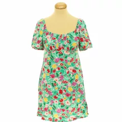 Primark virágmintás viszkóz ruha