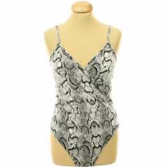 Boohoo kígyóbőrmintás body