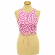 H&M mintás top