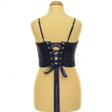 Shein kockás corset top