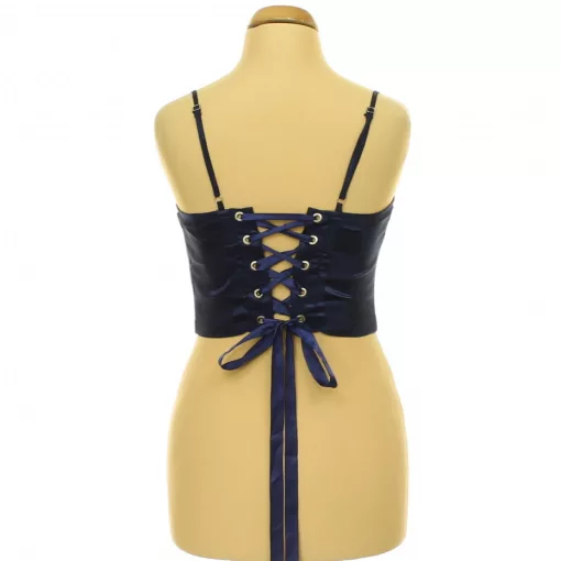 Shein kockás corset top