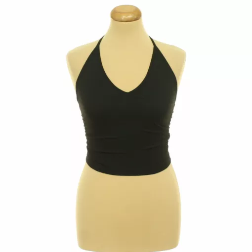 Shein ráncolt fekete top