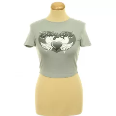 Fishbone szürke top