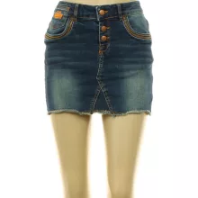 Superdry koptatott farmerszoknya