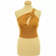 Zara barna kötött top