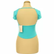 Shein türkizkék top