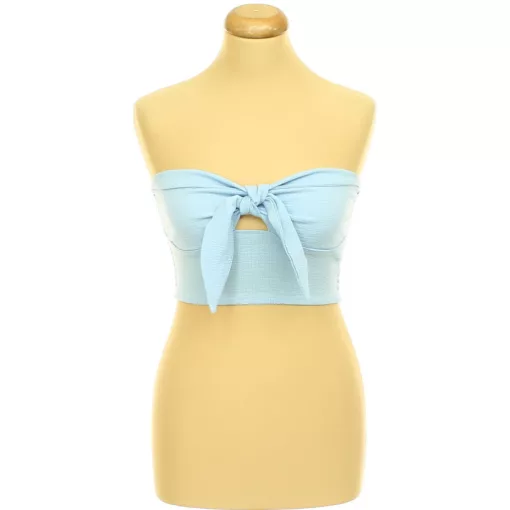 Shein világoskék top