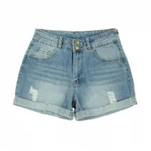 Szaggatott farmer short