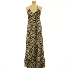 Shein leopárdmintás maxiruha