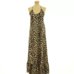 Shein leopárdmintás maxiruha