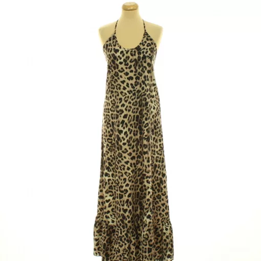 Shein leopárdmintás maxiruha