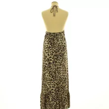 Shein leopárdmintás maxiruha