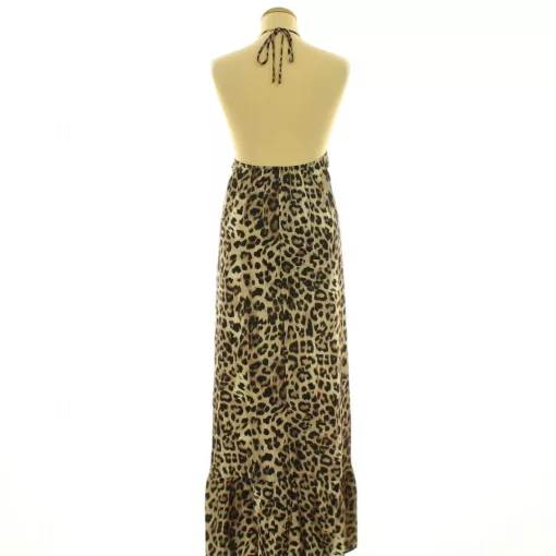 Shein leopárdmintás maxiruha