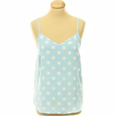 Primark pöttyös kék felső