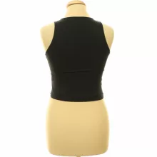 Divided flitteres fekete top