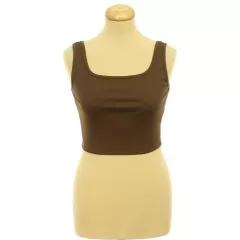 Barna elasztikus top