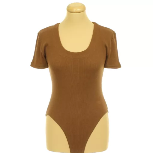 Barna pamut body