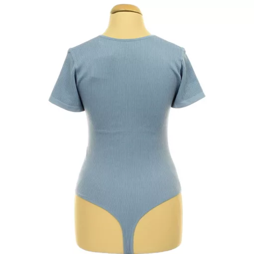 Primark bordázott elasztikus body