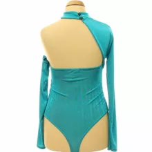 Boohoo ráncolt türkizkék body