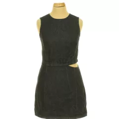 Zara fekete farmer ruha