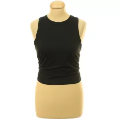 Shein ráncolt fekete top
