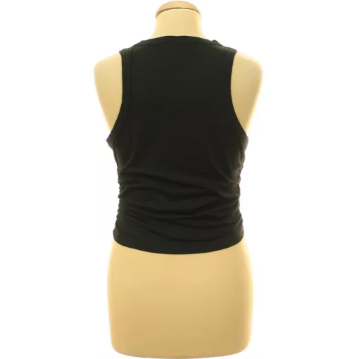 Shein ráncolt fekete top