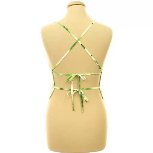 Shein mintás nyitott hátú top