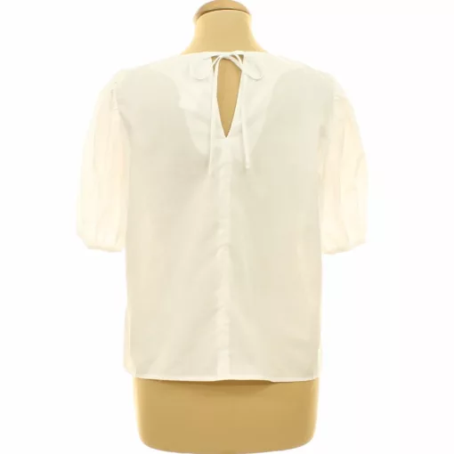 Asos fehér pamut blúz