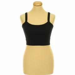 Primark elasztikus fekete top