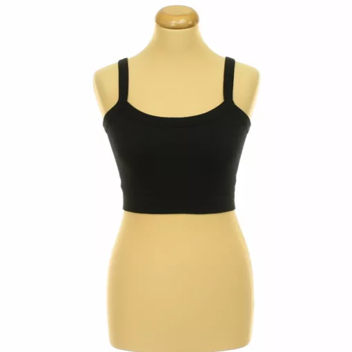 Primark elasztikus fekete top