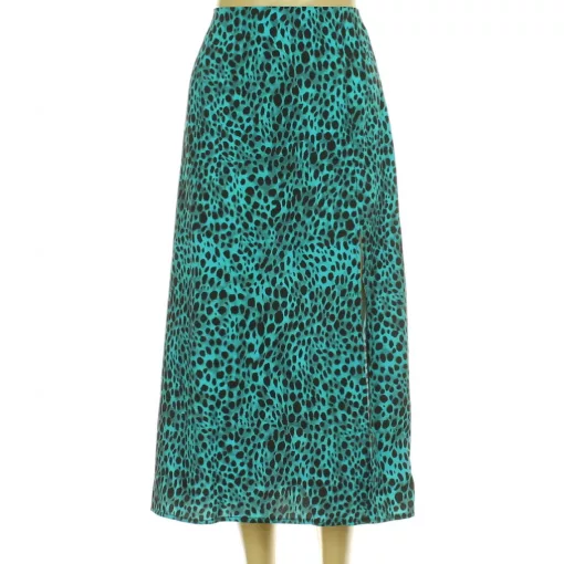 Shein leopárdmintás szatén szoknya
