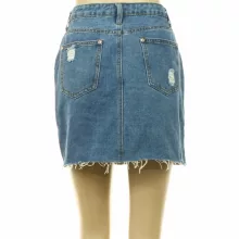 Boohoo szaggatott farmerszoknya