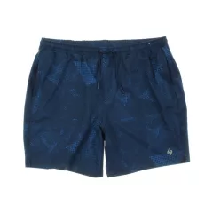 Matalan mintás kék fürdőnadrág
