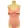 Pretty Little Thing korall színű body
