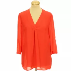 H&M korallpiros blúz