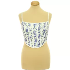 Shein csipkés corset top