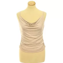 River Island strasszköves testszínű top