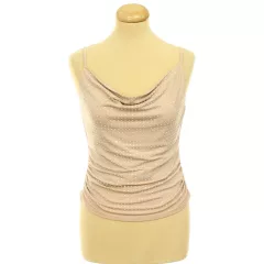 River Island strasszköves testszínű top