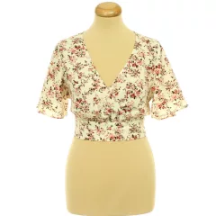 Shein virágmintás top
