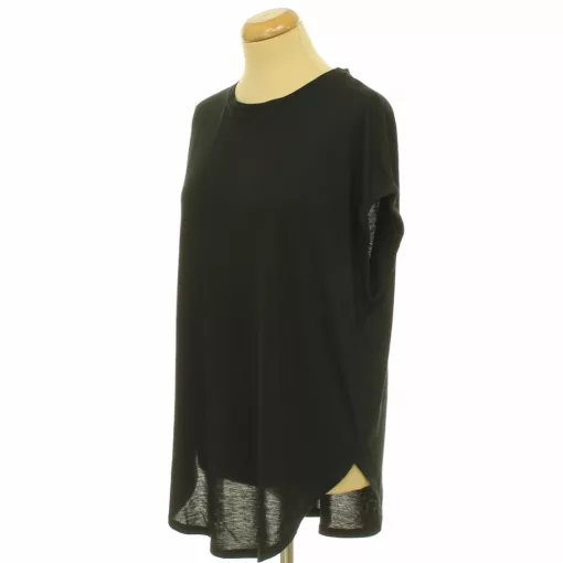 Papaya fekete oversize póló
