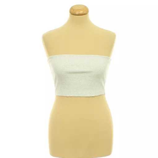 Primark ezüstcsillámos  top