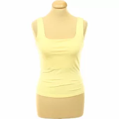 Shein sárga elasztikus trikó