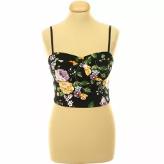 Shein virágmintás top