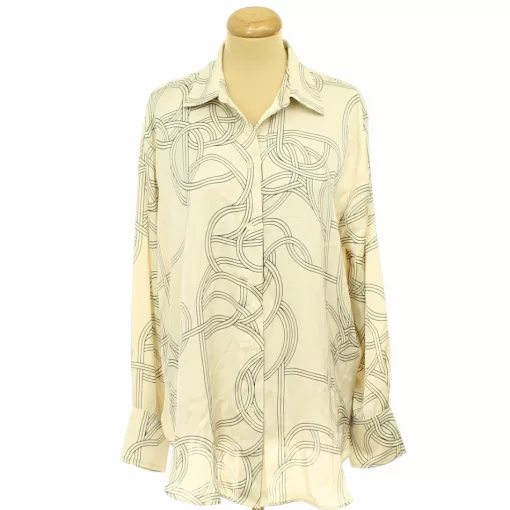 H&M oversize szatén ing