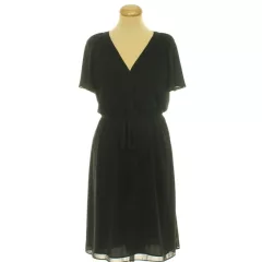 H&M fekete muszlin ruha
