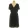 H&M fekete muszlin ruha