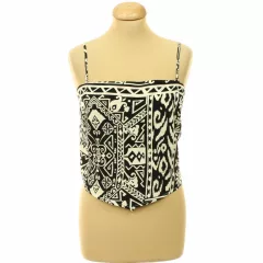 New Look mintás viszkóz top